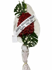 Kırmızı Gerbera Çelenk